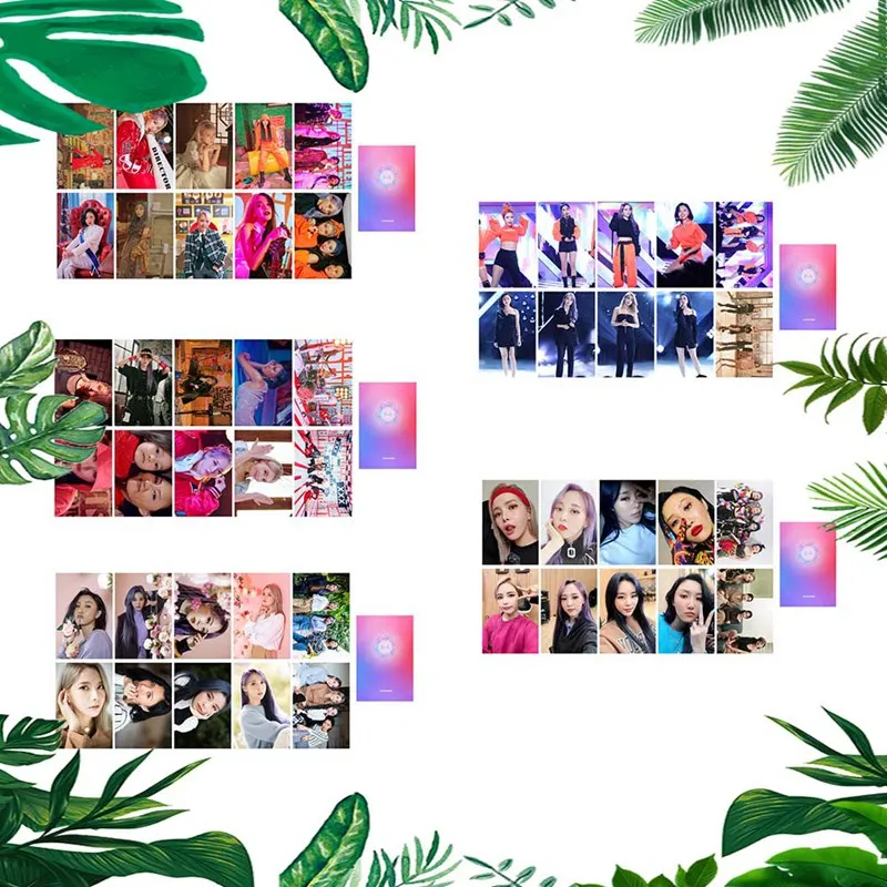 KPOP MAMAMOO открытка фото открытки k pop лирика 10 шт. поздравление ЛОМО фотооткрытка