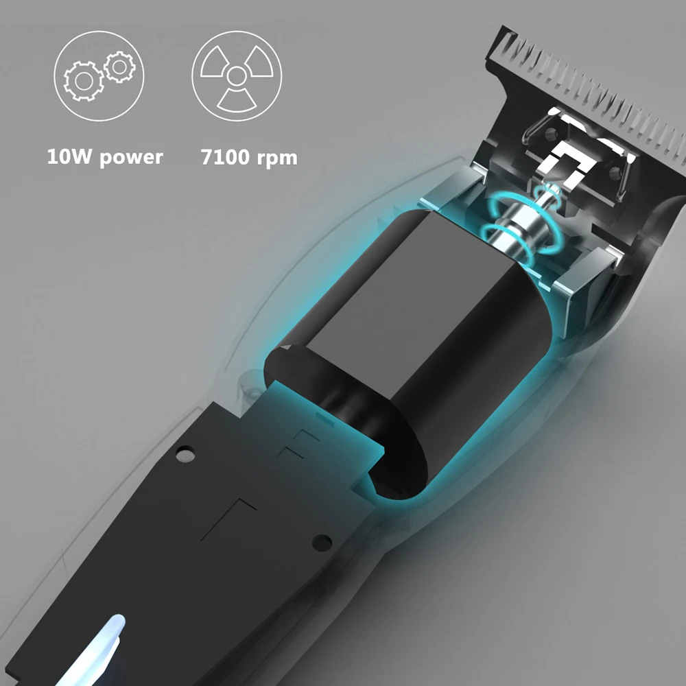 

100% Original Strong Power Hair Trimmer Professional Hair Clipper Men Two Speed Electric Cutting Machine Hair Clipper Hairdress