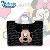 disney cute mickey minnie laptop bag case for macbook air pro 13 14 15 6 inch laptop briefcase sleeve waterproof bag for dell