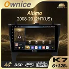 Автомобильная магнитола K7 Ownice, Android 10,0, 6G, 128G, 360, панорама для Nissan altima 2008-2012, GPS, 1280*720, 4G, LTE, быстрая зарядка