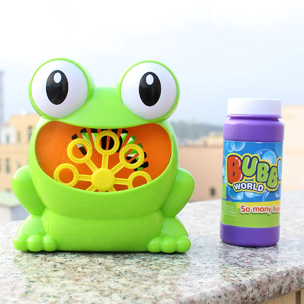 Забавная Автоматическая воздуходувка для пузырей электрическая пузырьковая