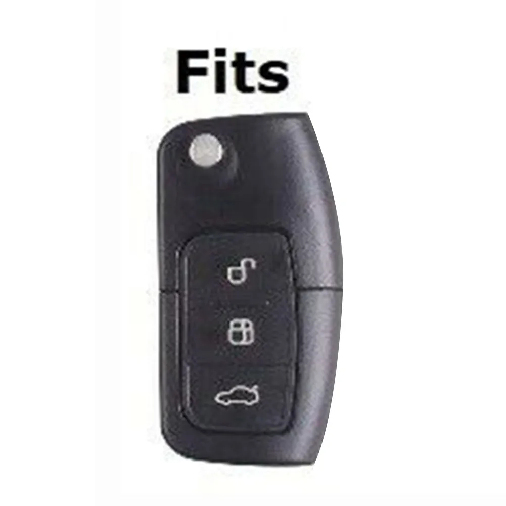 

Защитный чехол для автомобильного ключа из ТПУ с 3 кнопками для Ford Fiesta Focus