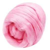 lmdz wool felting supplies 100 pure wool chunky yarn spinning wool roving for needle felting wet felting diy hand spinning