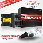 Ксеноновый проектор TXVSO8, 2 шт., лампы 35 Вт с балластом, 70 Вт, 3000K, 4300K, 5000K, 6000K, 8000K, 10000K для Toyota
