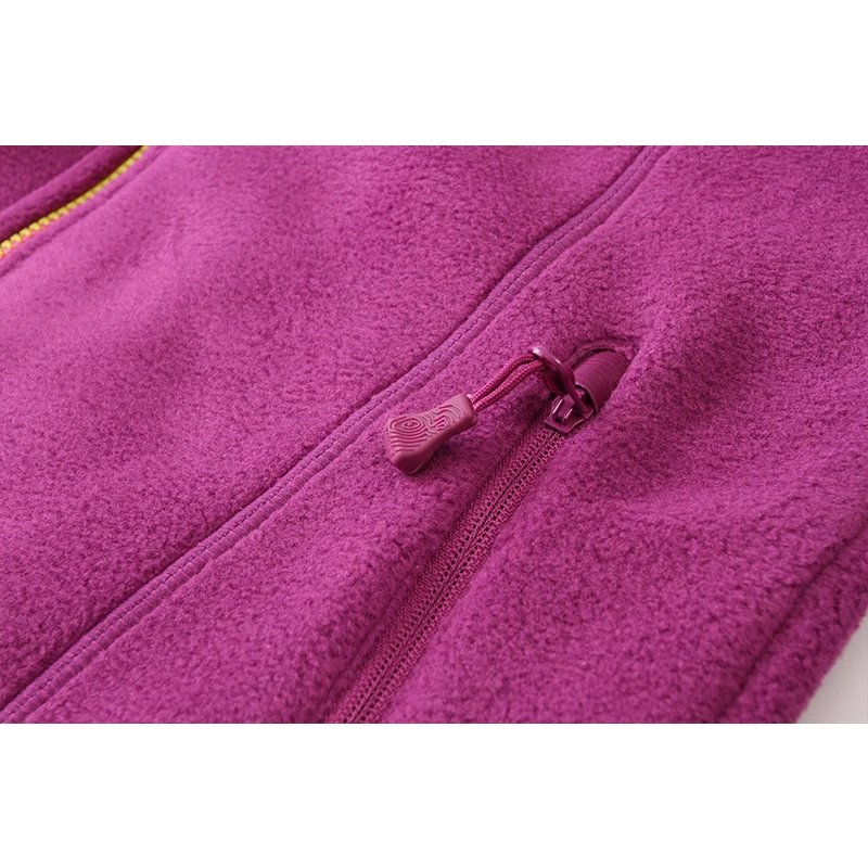 Уличные походные флисовые куртки ROYALWAY женские осенне зимние теплые с воротником