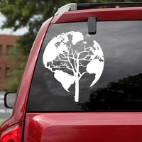 cartoon map carbon sticker funny window vinyl decals car styling self adhesive emblem car stickers