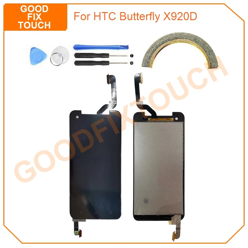 ЖК-экран 5 0 дюйма для HTC X920D ЖК-дисплей с кодирующий преобразователь сенсорного