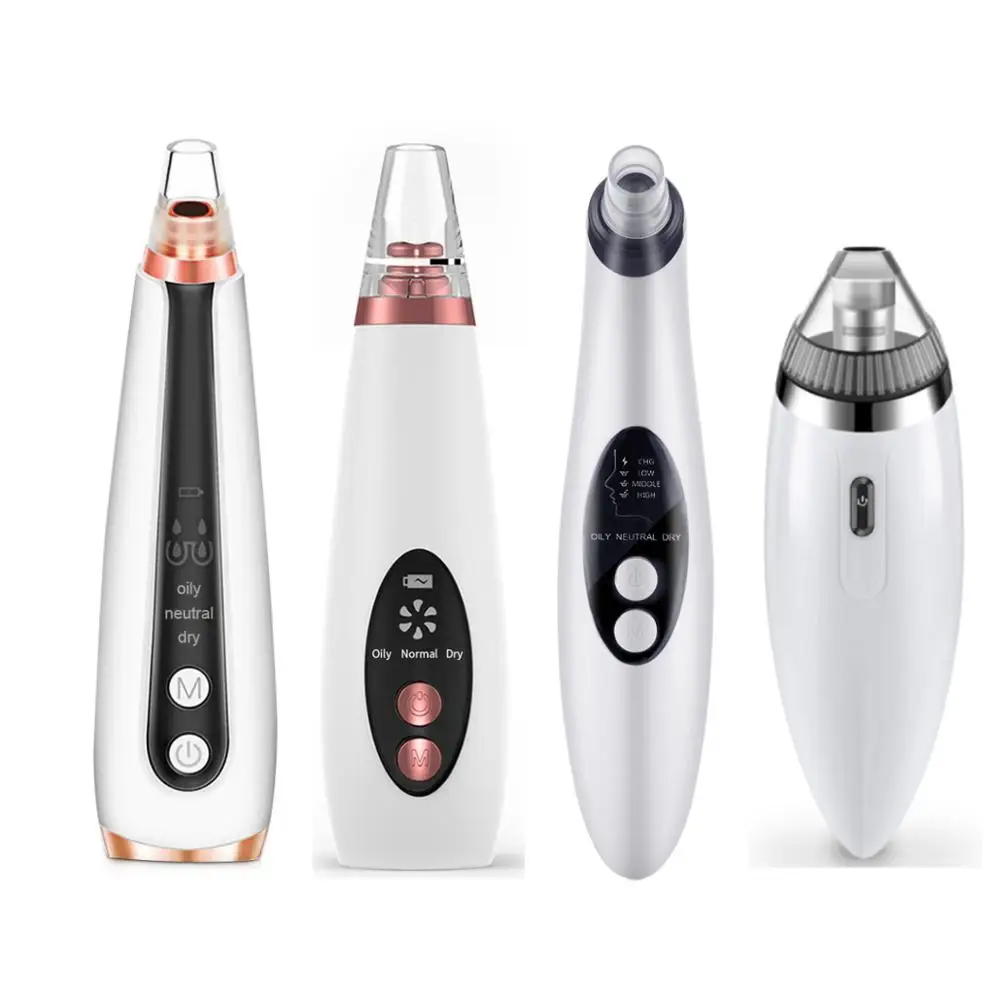 

Electric Vacuum Blackhead Blemish Remover Face Skin Machine Pore Acne Cleaning Black Dot Pimple Remover Face Care Beauty Machine