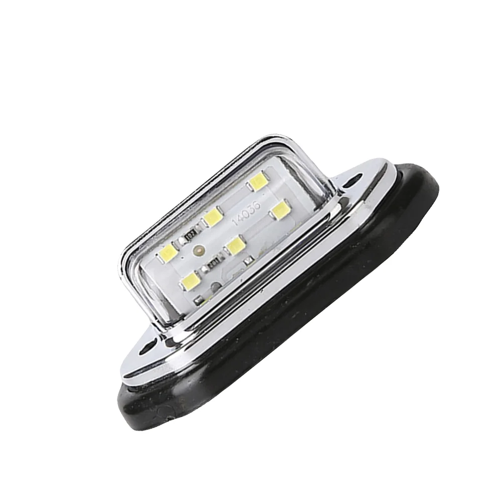 

2 шт., Автомобильные светодиодные лампы для номерного знака