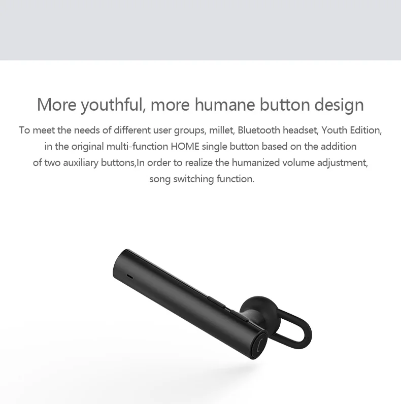 Xiaomi Mijia умный дом Bluetooth гарнитура наушники Молодежная версия издание беспроводной подарок Мода Chargable drive наушники