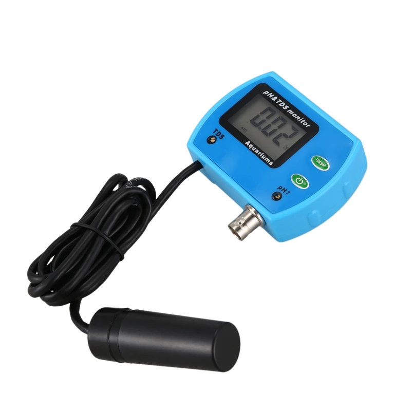 HT-9851 2 in 1 Water Quality Detector Monitor Online PH/TDS Acidity Tester for Aquarium Purifier Test EU Plug | Инструменты