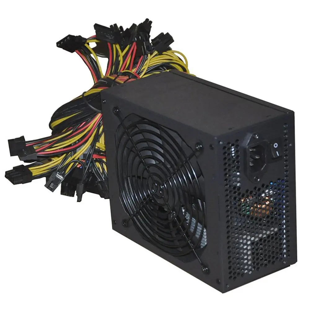 500W above 180V-260V ATX ETH Bitcoin Mining Power Supply Support 8 Display Cards GPU For BTC Bitcoin Miner