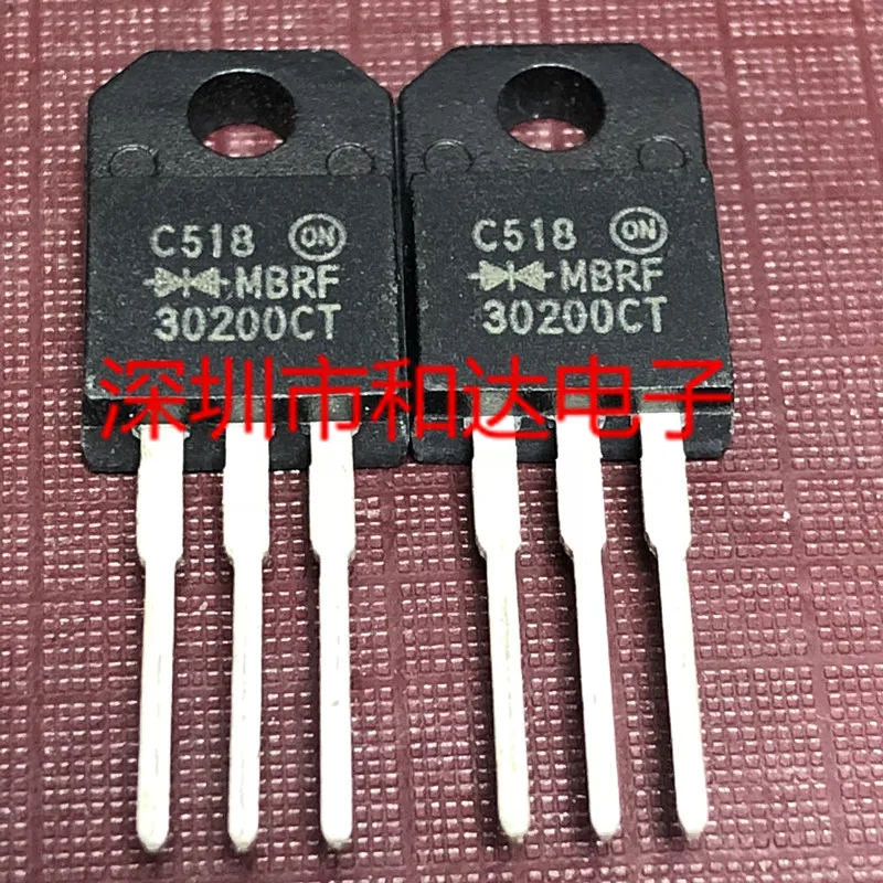 

MBRF30200CT TO-220F 200V 30A