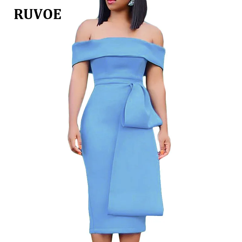 Женское облегающее платье с открытыми плечами элегантное вечернее туника разных