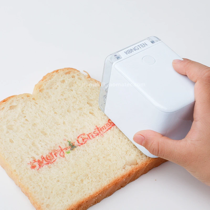 Портативный струйный принтер для печати на кофе ручной пищевой приготовления