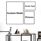 Индивидуальный настенный художественный постер, HD-принты, фотокартина, 1 шт., холст, картины, домашний декор