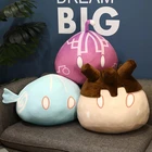 Популярная игра Genshin Impact Косплей сделай сам реквизит аниме мультяшная подушка Проект элемент слизь плюшевая кукла ПП хлопок Заполнение полные детские игрушки