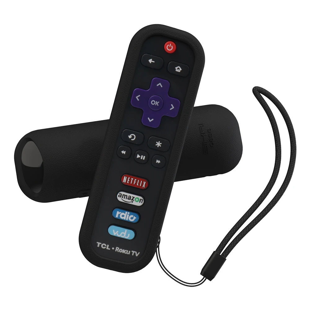 SIKAI для TCL Roku RC280 силиконовые Противоударные Защитные чехлы кожи анти потеря с