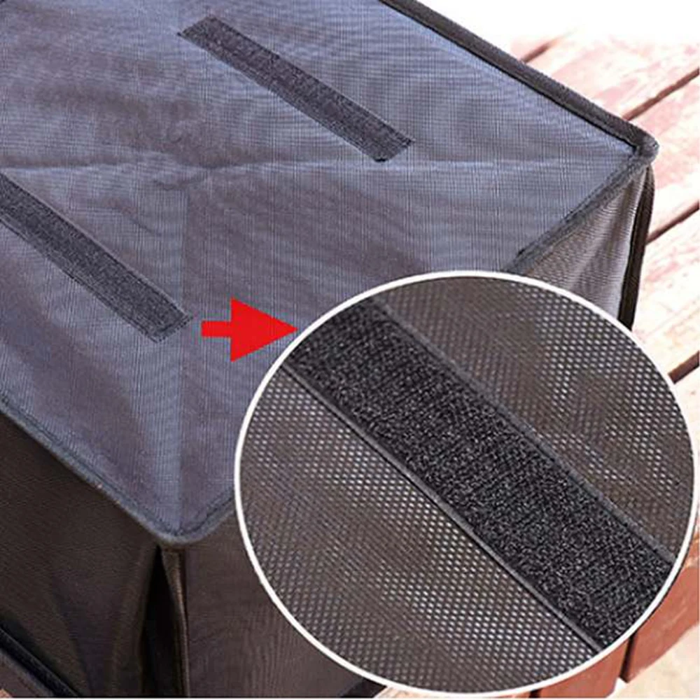 

Car Trunk Organizer Storage Box Oxford Cloth Multifunctional Foldable Large Capacity Storage Cargo Box With Multiple Pocket Bags