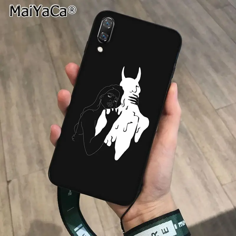 Мягкий чехол для телефона MaiYaCa в минималистичном стиле из ТПУ Huawei P10 plus 20 pro P20 lite