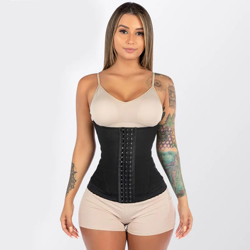Женский корсет повседневный тренировочный для талии черный послеродовой пояс