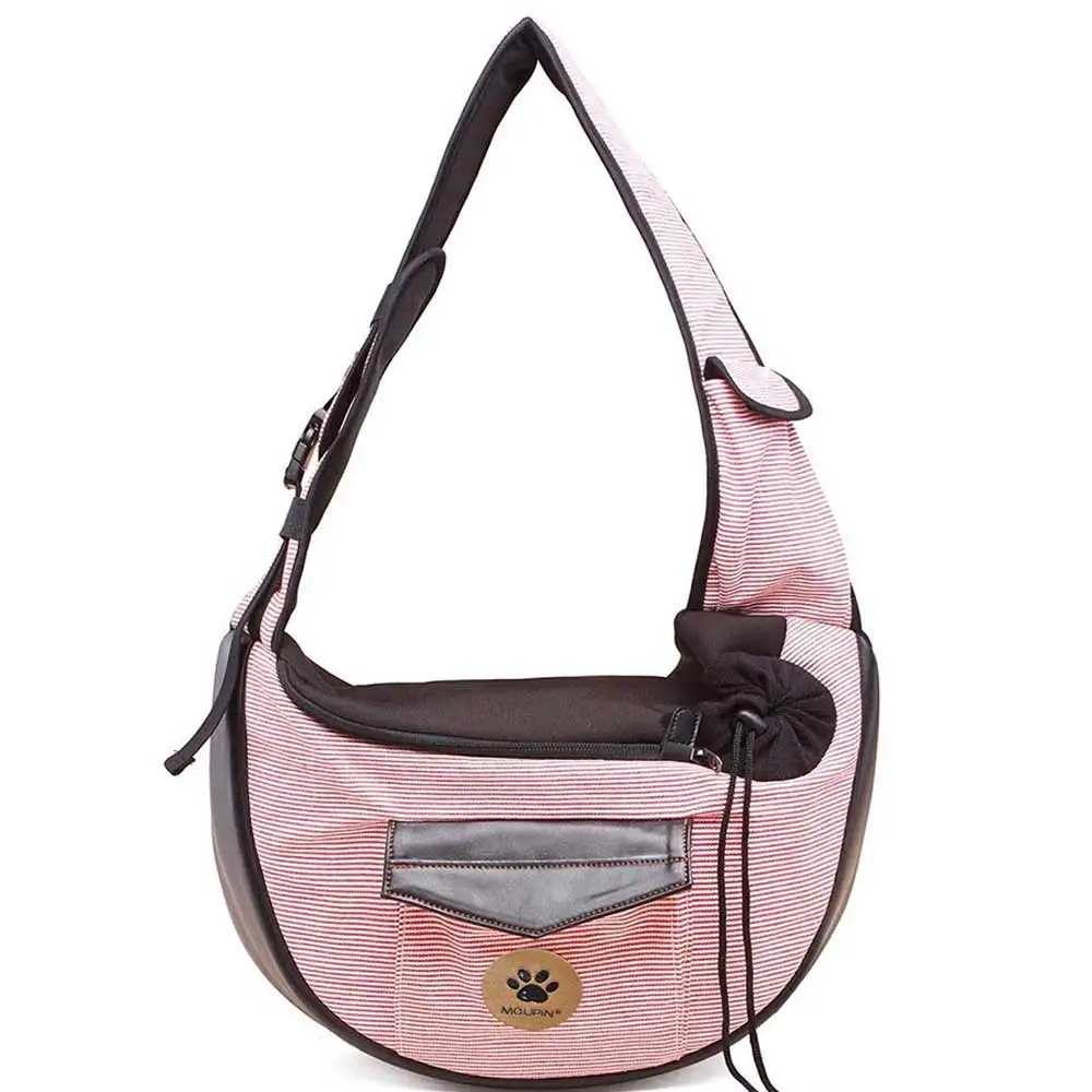 

Pet Travel Bag Small Dog Cat Sling Carriers Hands Free Pet Puppy Reversible Pet Bag for Puppy Small Dogs and Cats