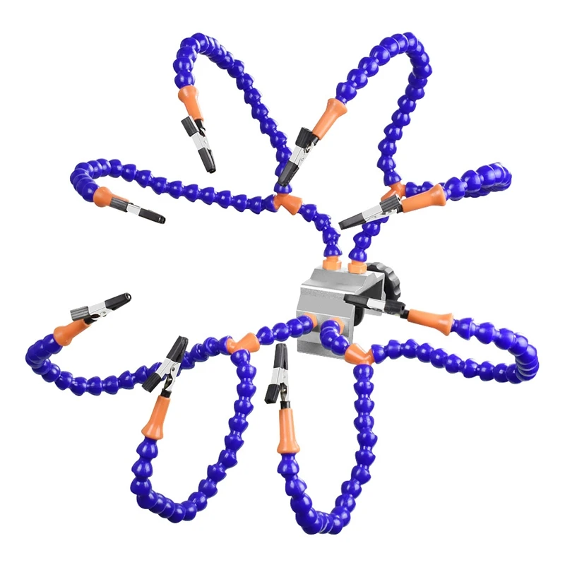 Многофункциональная паяльная станция помогающая третьей руке с 4 шт. гибким