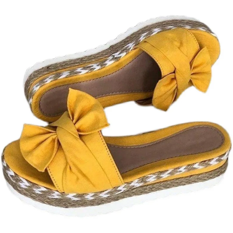 

Women Sandals 2021 New Platform Sandals With Wedges Shoes For Women Summer Sandals Sweet High Heels Chaussure Femme Flip Flop