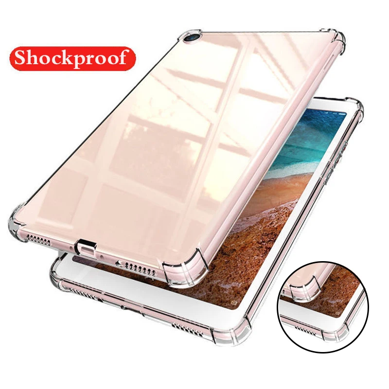 

For Samsung Galaxy Tab A7 10.4'' 2020 SM-T500 SM-T505 SM-T507 Tablets Case TPU Silicone Transparent Slim Clear Cover Coque Capa