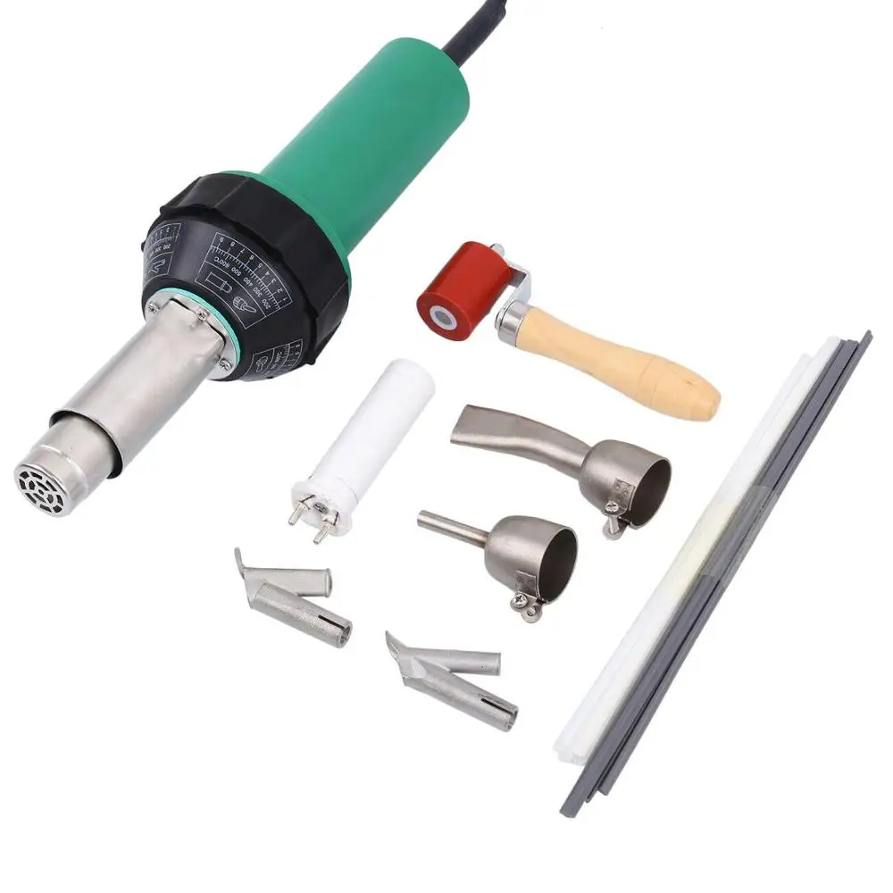 (Доставка из ЕС) 1500 Вт термовоздушный пластиковый сварочный термоприпой пистолет