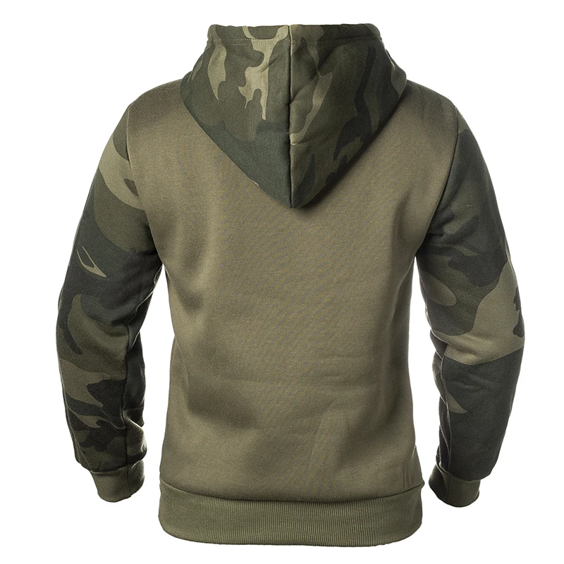 Тактические мужские камуфляжные толстовки весенний Повседневный Модный пуловер