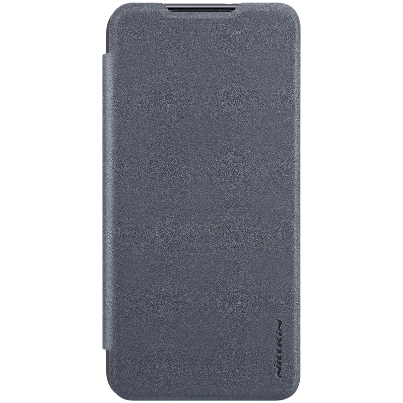 Dark Gray Флип-чехол для xiaomi redmi note 8 NILLKIN, блестящий флип-чехол, кожаный чехол, смарт-функция сна для redmi note 5 pro - Цвет: Dark Gray