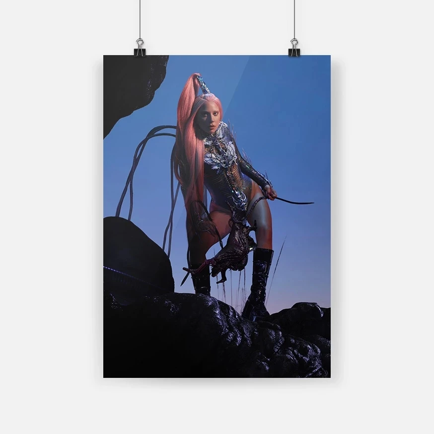 

Wall Art Hd Print Modular Lady Gaga Character Pictures Home Decoration Pop Singer Star Painting Canvas Girl Poster Bedroom Frame