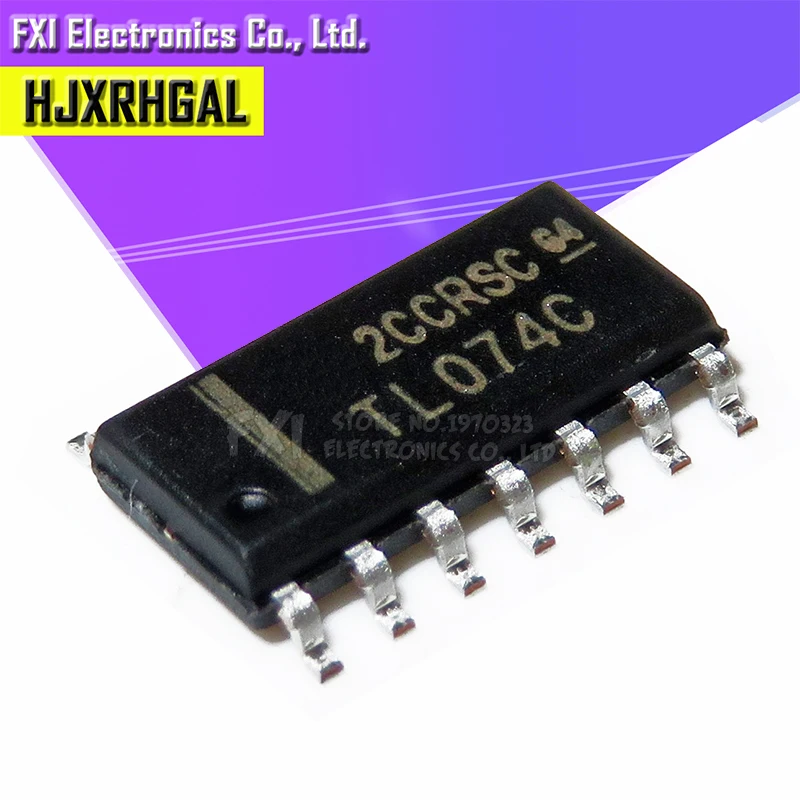 10 шт. TL074CDT TL074 SOP14 SOP TL074C SMD 074C новый оригинальный| |