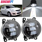 1 пара высококачесветильник светодиодных противотуманных фар для Suzuki Grand Vitara Противотуманные фары Галогенные Противотуманные фары Alto Swift Ignis Jimny Splash 1998-2015