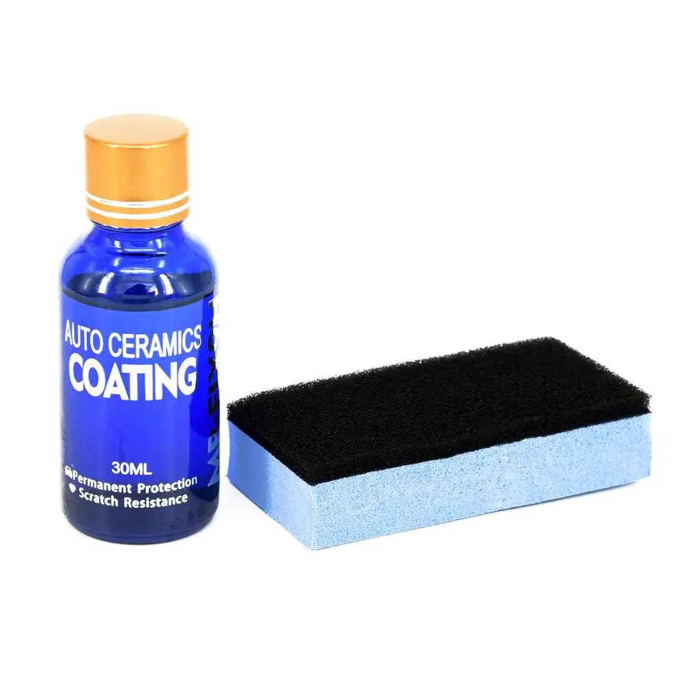 Керамическая жидкая гидрофобная восковая стеклянная краска 9H Nano