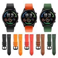 fluorine rubber strap for xiaomi mi watch color sports edition strap bracelet for mi watch color watchbands