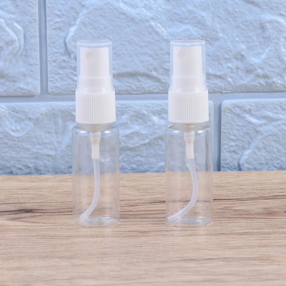 

12pcs Empty Spray Bottles Mini Plastic Sprayer Portable Makeup Sprayers Alcohol Subpackaging Containers