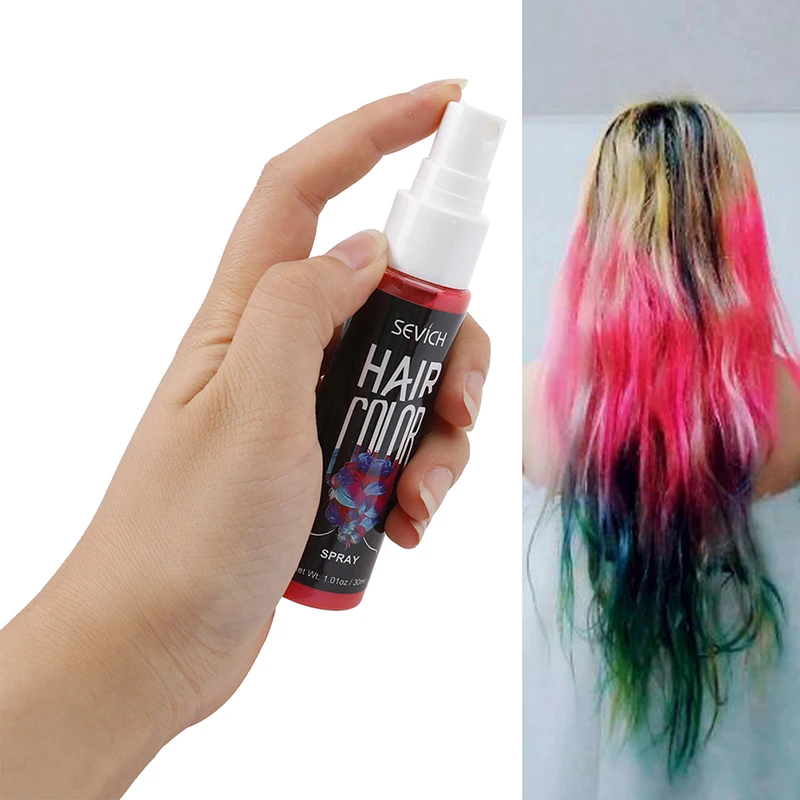 Liquid Hair Spray Unisex Party Cosplay Temporary Color Dye Styling | Красота и здоровье