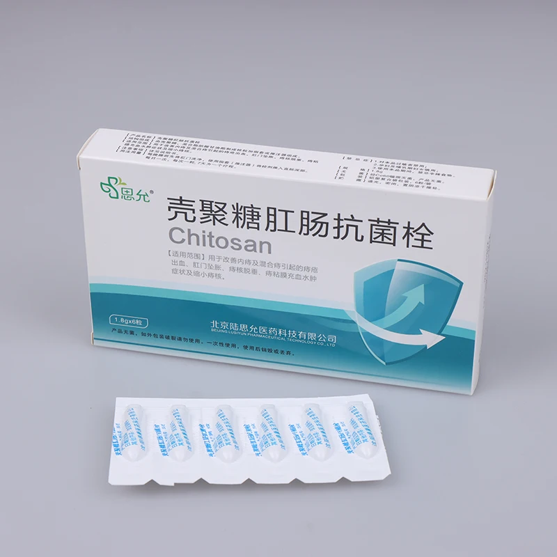 

6 шт., аноректальный суппозиторий для улучшения кровотечения, вызванного внутренним геморроем и смешанным геморроем, лечение анальной осен...