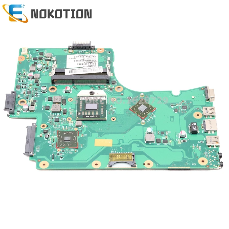 Материнская плата NOKOTION SPS V000225010 PN 1310A2357402 для ноутбука toshiba satellite C650D C655D 6050A2357401-MB-A02