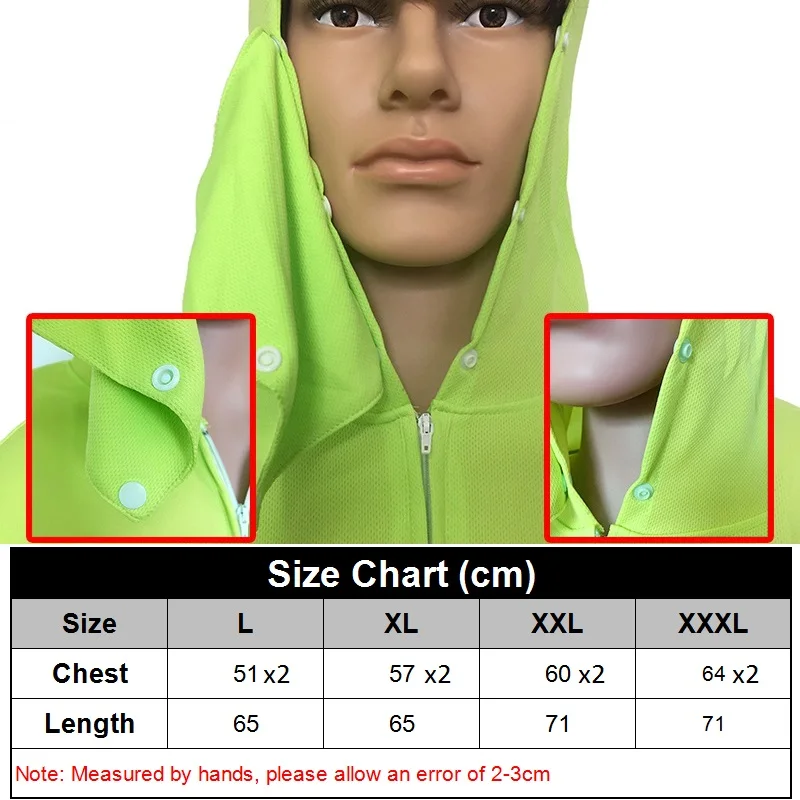 

Fishing Clothes Sun Protection Shirt Anti-UV Breathable Men Quick Dry Hooded Fishing Shirt Outdoor Hiking T-shirt Sunscreen Tops