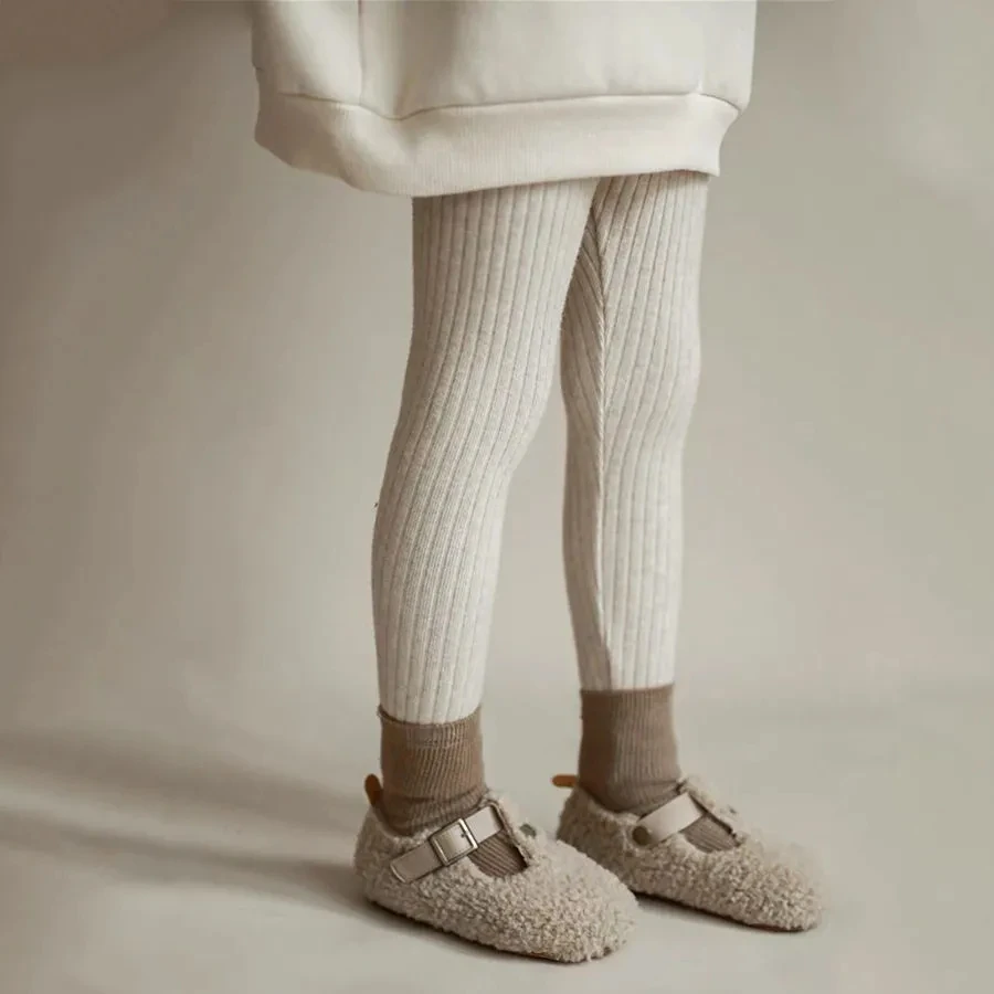 

1-7Y Kids Girls Slim Leggings Children's Casual Pants Little Girls Baby Fashion Tight Pants New Spring and Autumn Pants Trousers