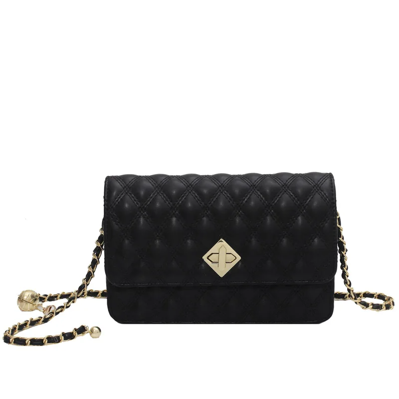 

Pu Leather Crossbody Bags for Women 2021 New Summer Luxury Handbags Lady Travel Brand Chain Shoulder Purses Designer