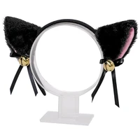 30 colors beautiful masquerade halloween cat ears cosplay cat ear anime party costume bow tie bell headwear headband anime gift
