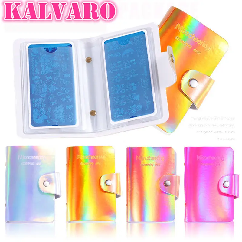 1 шт. 20 слотов штамп для дизайна ногтей пластина стемпинга держатель