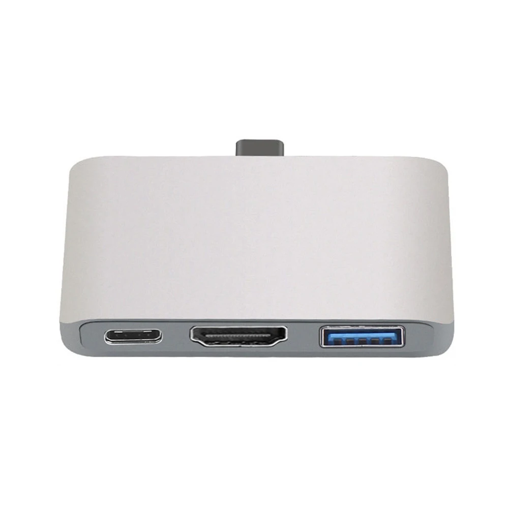 Портативный металлический Переходник USB Type C на HDMI для MacBook/Huawei/Samsung|Комплекты