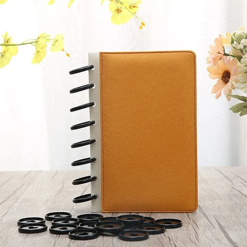 12 шт. 35 мм самодельные переплетные блокноты в виде грибов Переплетное кольцо