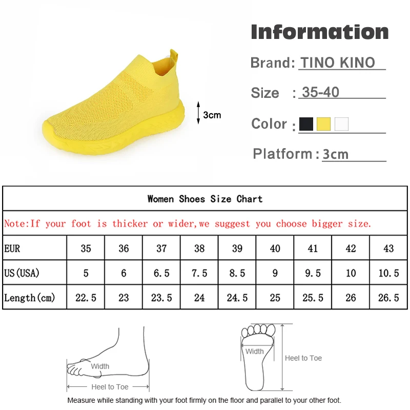 

Women Vulcanized Shoes Mesh Breathable Ladies Slip On Platform Sneakers Woman Casual Fashion Footwear Female Spring Autumn Shoe