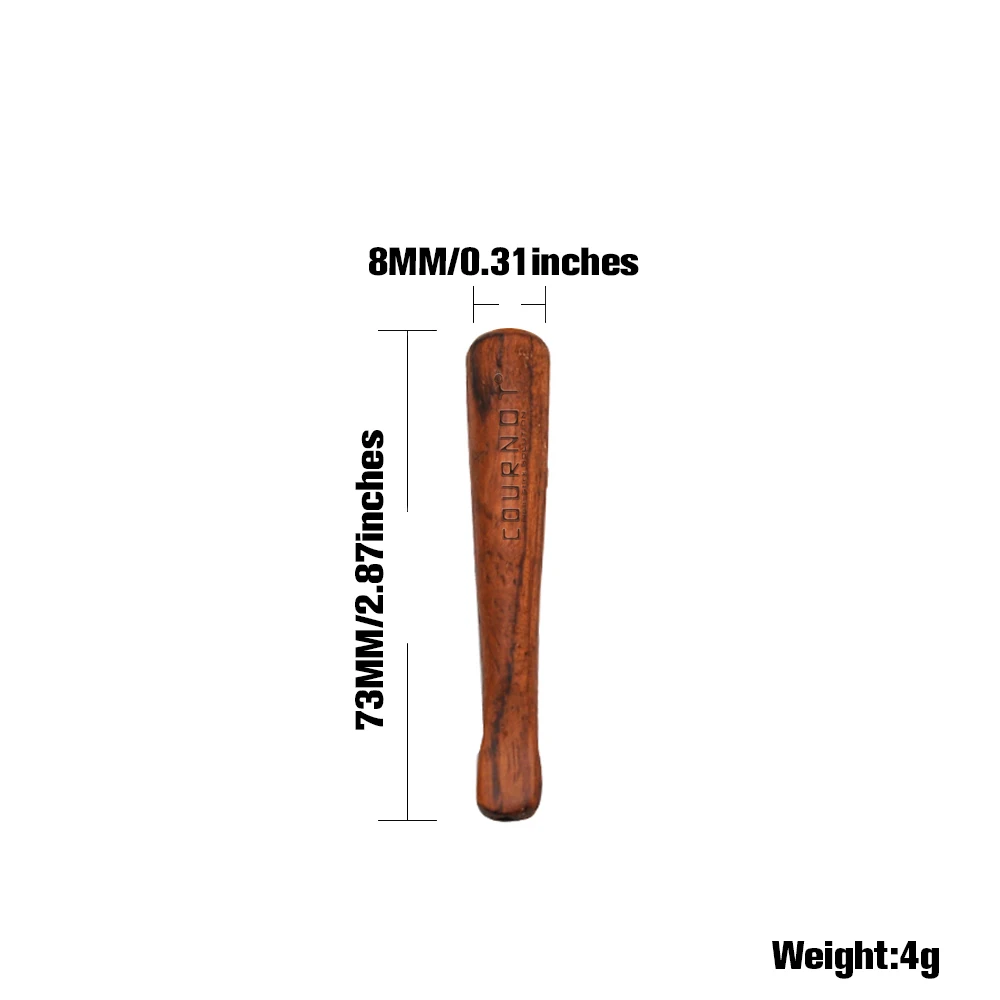 HORNET из натурального розового дерева бумажный держатель для Рожков курительная